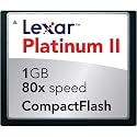 Lexar 1GB Platinum II 80X Compact Flash CF1GB-80-664