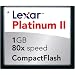 Lexar 1GB Platinum II 80X Compact Flash CF1GB-80-664