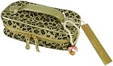 LITTLE DIVA Kosmetiktasche Cosmetic Bag mit süßem Perlenarmband - LEOPARD PRINT