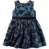 Carter's(カーターズ) サテンドレス ネイビー ワンピース 24ヶ月【並行輸入】