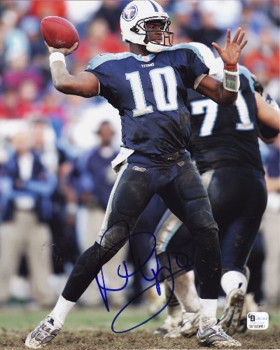 Vince Young signed autographed 8 x 10 photo Tennessee Titans GAI