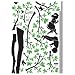 Kids on Tree Swing Home Wall Art Sticker Decal