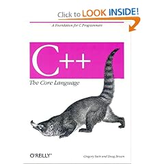 C++ The Core Language (Nutshell Handbooks)