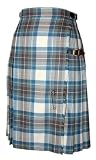 Ladies Midi Kilt in Pure New Wool.