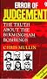 Error of Judgement: The Truth About The Birmingham Bombings
