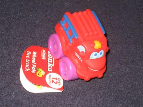Playskool Tonka Mini Wheel Pals Red Firetruck Cushy Crusin