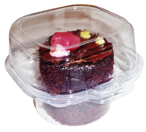 Single Cupcake Container (Clear Disposable)