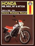 Honda Mb, Mbx, Mt & Mtx50 Owners Workshop Manual, 1980 to 1993 (Motorcycle Manuals)
