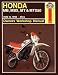 Book Honda MB5 MTX 50 Owners Workshop Manual: 80-93 (Owners Workshop Manual)
