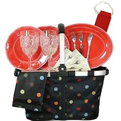 PicNic Gift Basket with Reisenthel Original Carry Bag and More