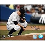 Philip Hughes New York Yankees - First MLB Start At Mound - Autographed 16X20 Photograph