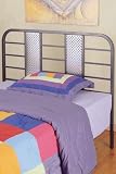 Full Size Headboard 45hx53.75w Charcoal/chrome