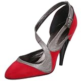 Georgina Goodman Women's Frye Suede Sparkle Leather Pump
