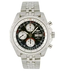 Breitling Bentley GT Racing Chronograph Steel Black Mens Watch A1336313-B724SS