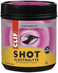 Clif Shot Electrolyte Replacement Drink, Cran Razz, 2.01 Pounds