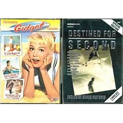 The Complete Gidget Collection & Destined For Second- 2 Seperate 2 Disc DVD Surfing Sets