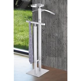 Clothes butler in stainless steel