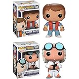 Funko POP Vinyl Figure Back to the Future - Marty Mcfly & Doc Emmet Brown