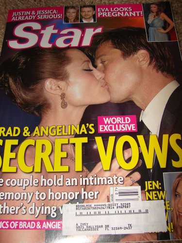 STAR MAGAZINE FEBRUARY 12 2007 ANGELINA JOLIE & BRAD PITT COVER (February 12, 2007)