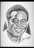 1974 Joe Morgan Cincinnati Reds Lithograph