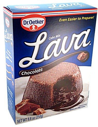 Dr. Oetker Lava Cake Mix w  Chocolate ( 250 G ) by German Chocolate Cakes