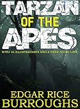 Tarzan of the Apes: With 16 Illustrations and a Free Audio Link (English Edition)