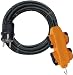 Heimwerken : Brennenstuhl Verl-Kabel 5m H05VV-F3G1.5 schwarz Mehrfachkuppplung <IP44>