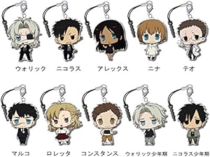 GANGSTA. ぷちっ娘 トレーディングメタルチャームストラップ 10個入りBOX