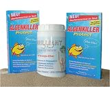 Eigenschaften WEITZ WASSERWELT  / SPARSET Nr. 2 - GEGEN ALGEN IM TEICH: Algenkiller und Brilliant - für Schwimmteiche - von WEITZ WASSERWELT