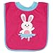 Luvable Friends Pullover Feeder Bib, Little Pink Bunny