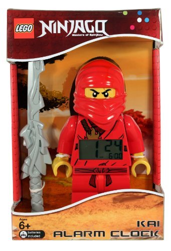 Alarm - LEGO Kids' 9006784 Ninjago Kai ZX Minifigure Clock