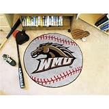29 Round Western Michigan Broncos Baseball Mat