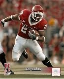 Ray Rice Rutgers Rushing 8x10 Photo