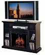 Classic Flame Electric Fireplace - Beverly Home Theater Package - Espresso Finish - New F/X Fireplace w/ Special Effects
