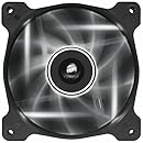 Corsair Air Series AF120 LED Quiet Edition High Airflow Fan Single Pack - White (CO-9050015-WLED)