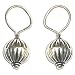 Sterling Silver Women's Fashion Earrings 0.75 Inches