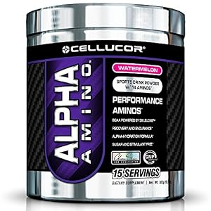 Cellucor Alpha Amino Supplement, Watermelon, 15 Count