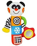 ベビー知育玩具 布 人形 パンダ 歯がみ ベル付き　赤ちゃん おもちゃ 知育 知育教育 出産祝い 百日祝い プレゼント かわいい 人気