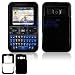 Black Solid Snap-On Cover Hard Case Cell Phone Protector for Pantech C530 Slate