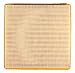 MAHLE Original LX 77 Air Filter