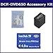 Sony DCR-DVD650 Camcorder Accessory Kit includes: SDMSPD4096 Memory Card, ZELCKSG Care & Cleaning