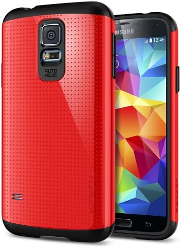 Galaxy S5 Case, Spigen Slim Armor Case for Galaxy S5 - Dante Red (SGP10752)