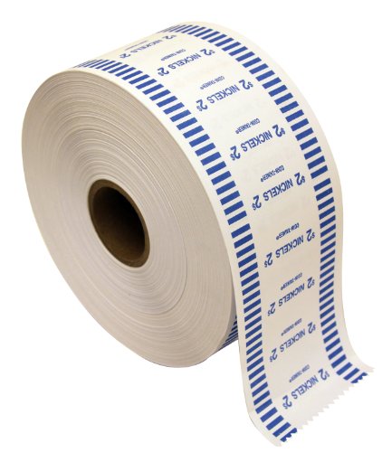 The Coin-Tainer Co. Automatic Coin Wrapper Roll, Nickel, 1000 feet (50005)