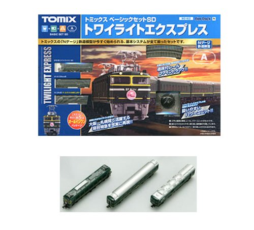 Basic Set SD Twilight Express II (Fine Track, Track Layout Pattern A) (Model Train)-image