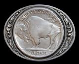 Buffalo Nickel Belt Buckle