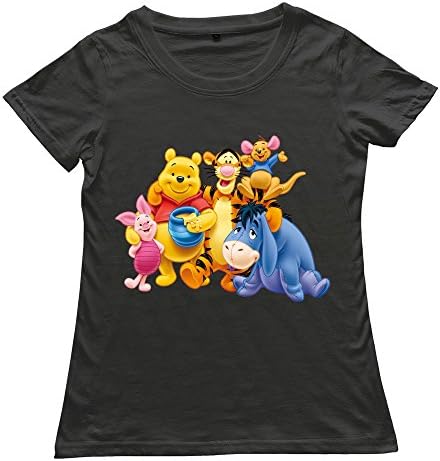 Women's Tees Winnie Pooh Size XXL Black
