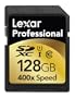Lexar - LSD128CTBEU400 - Carte M�moire - SDXC - 128 Go - Vitesse 400X