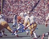 Signed Theismann Photo - *NOTRE DAME IRISH* 8X10 W COA 6A - Autographed NFL Photos