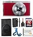FujiFilm Fuji XF-1 Red + FujiFilm Soft case SC-XF (Black) + Battery + Travel Charger + 64GB SDXC (10) Deluxe Bundle