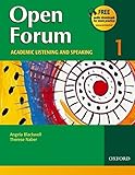 Open forum : academic listening and speaking. 1